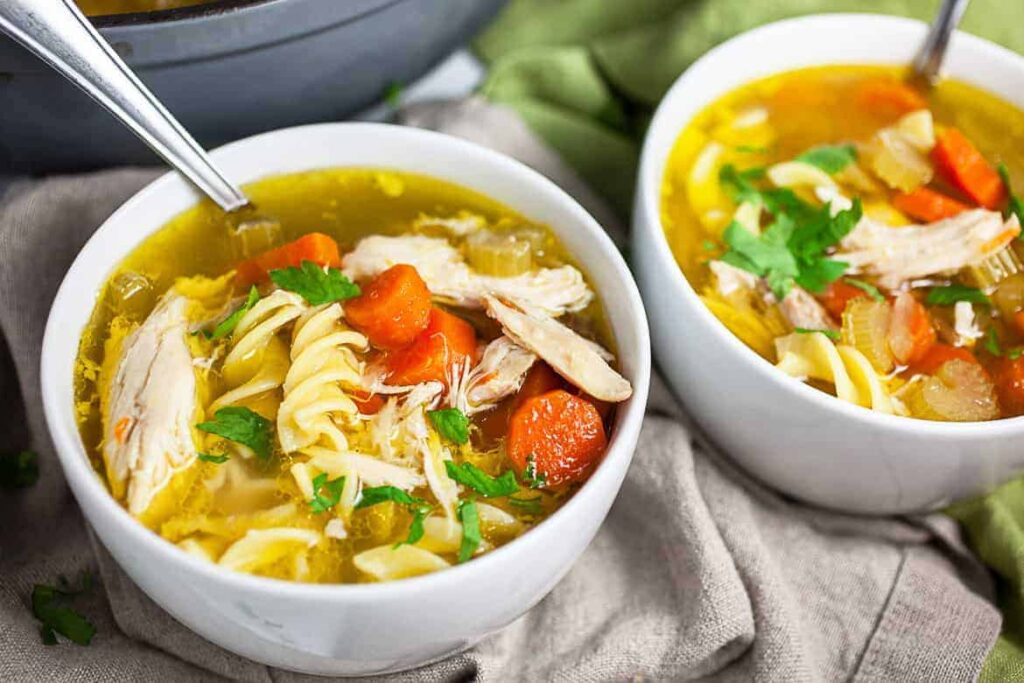 Delicious Chick fil A Chicken Noodle Soup Recipe Perfect for 5 Servings!